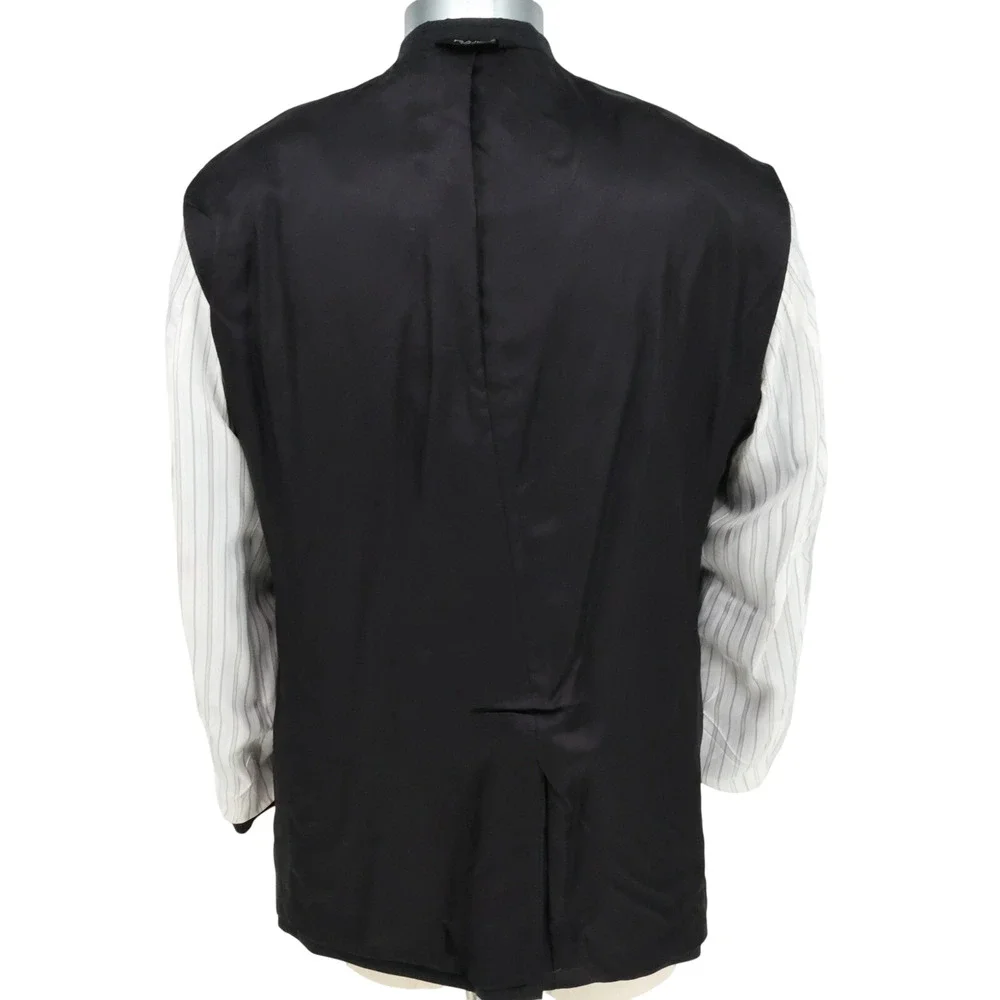 Jos A Bank Sport Coat Mens 48R Signature Charcoal Gray Wool Jacket Lined Career